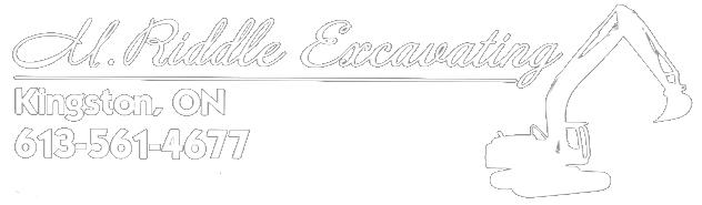 M. Riddle Excavating Logo