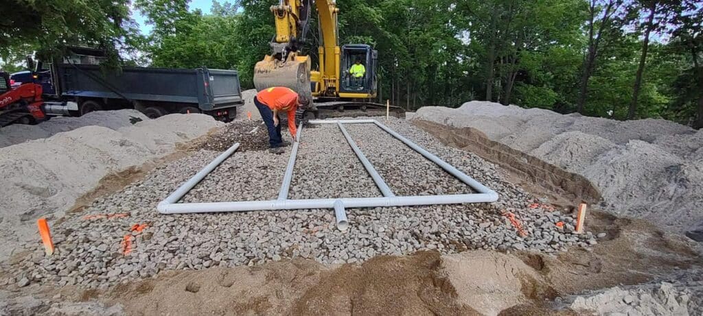 Harrowsmith Septic System Installation