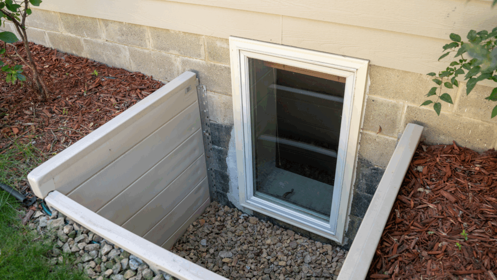 Egress window for increasing basement value