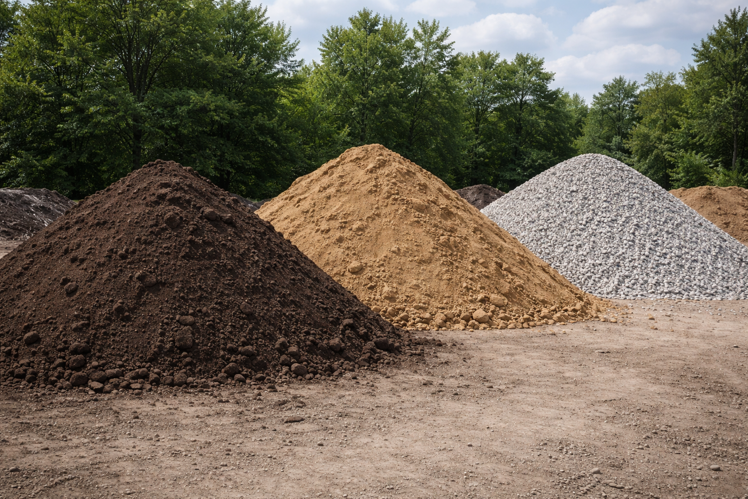 Topsoil, Fill, and Gravel